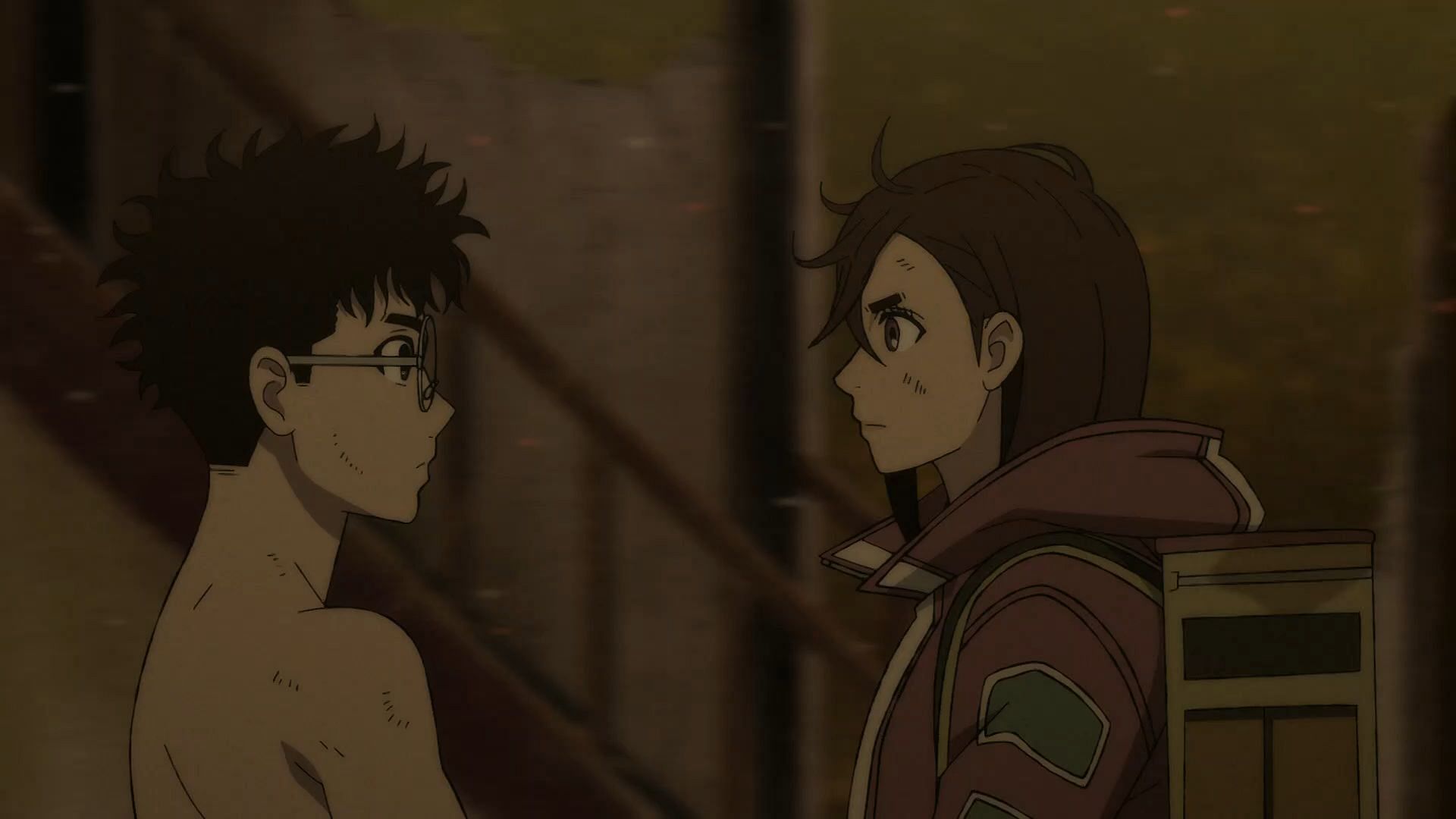 Okarun and Momo plan their strategy (Image via Science SARU)